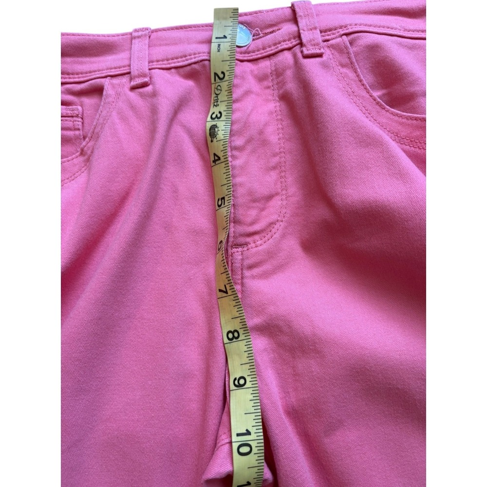 Lee Platinum Label Women's Jeans Size 8 Med‎ Coral Pink Straight Leg Stretch - Picture 7 of 10